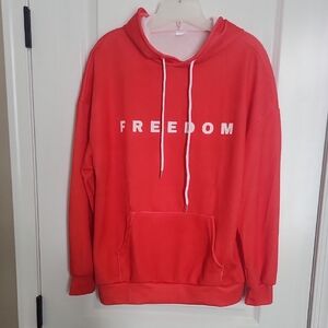 Freedom Red Hoodie for Men